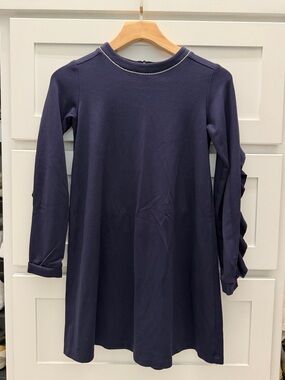 Elegant Navy Kids Dress